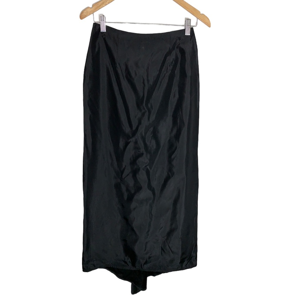 Jessica McClintock black long formal skirt size 2